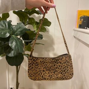 Brandy Melville leopard print purse